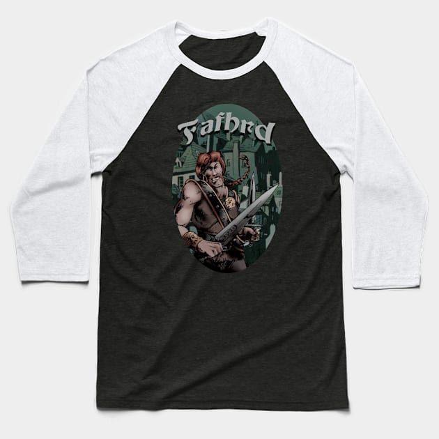 Fafhrd Baseball T-Shirt by zoesteve